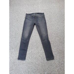 30 DENHAM Mid Rise Spray Super Tight Fit Skinny Gray
